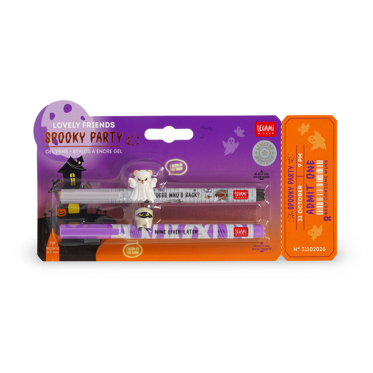 Legami - Lovely Friends - Spooky Party - Limited Edition
