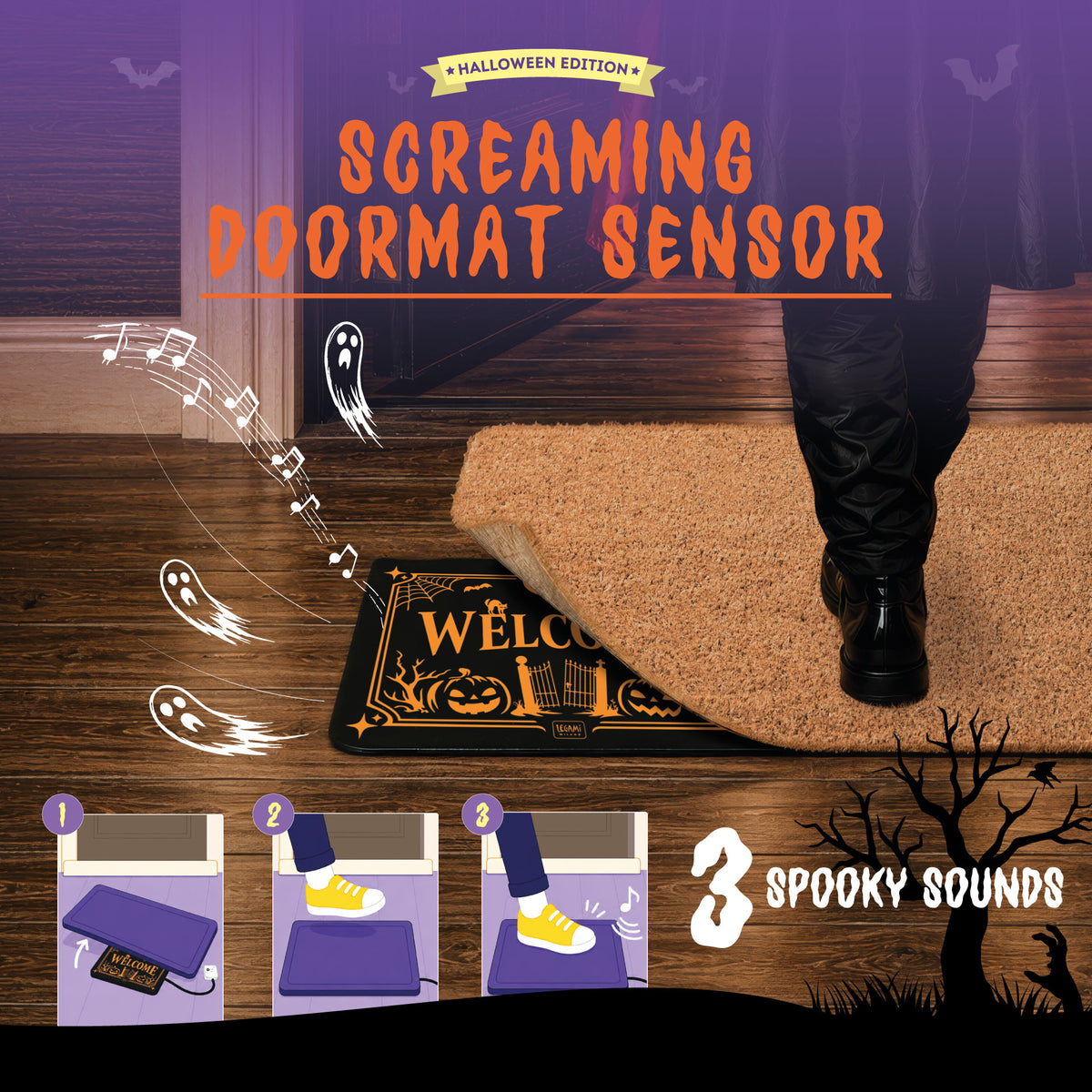 Legami - Türmatte mit Sound - Screaming Doormat