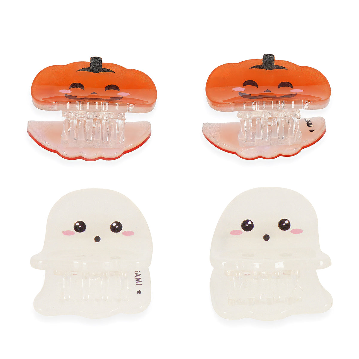 Legami - Halloween Set aus 4 Mini-Haarclips - Clip Me Up!