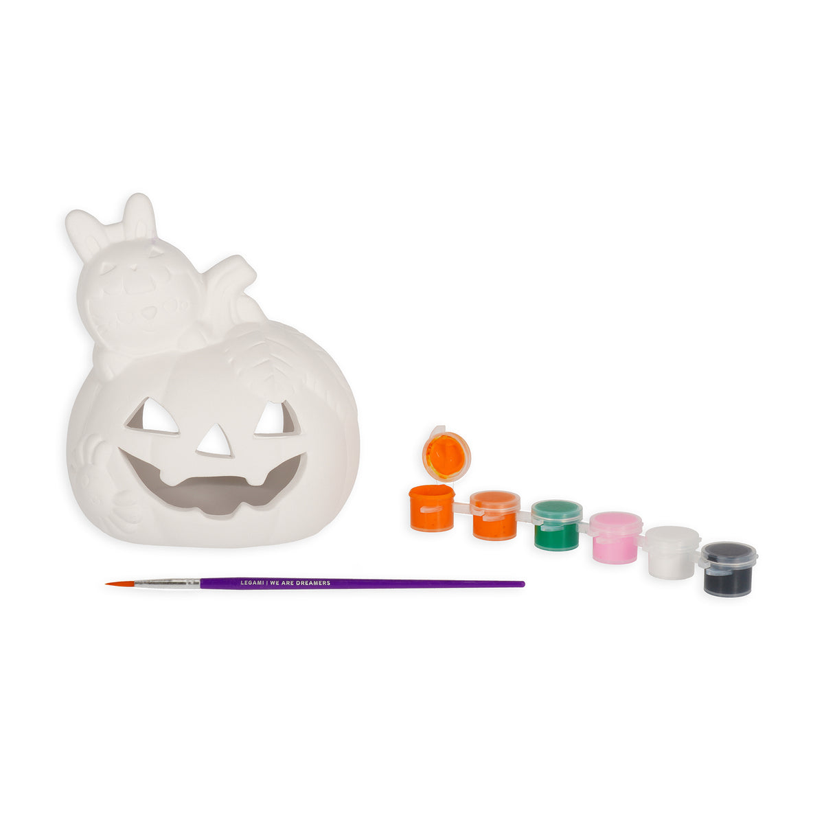 Legami - Halloween-Kerzenhalter-Deko-Set - Paint Your Halloween