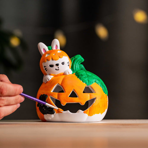Legami - Halloween-Kerzenhalter-Deko-Set - Paint Your Halloween