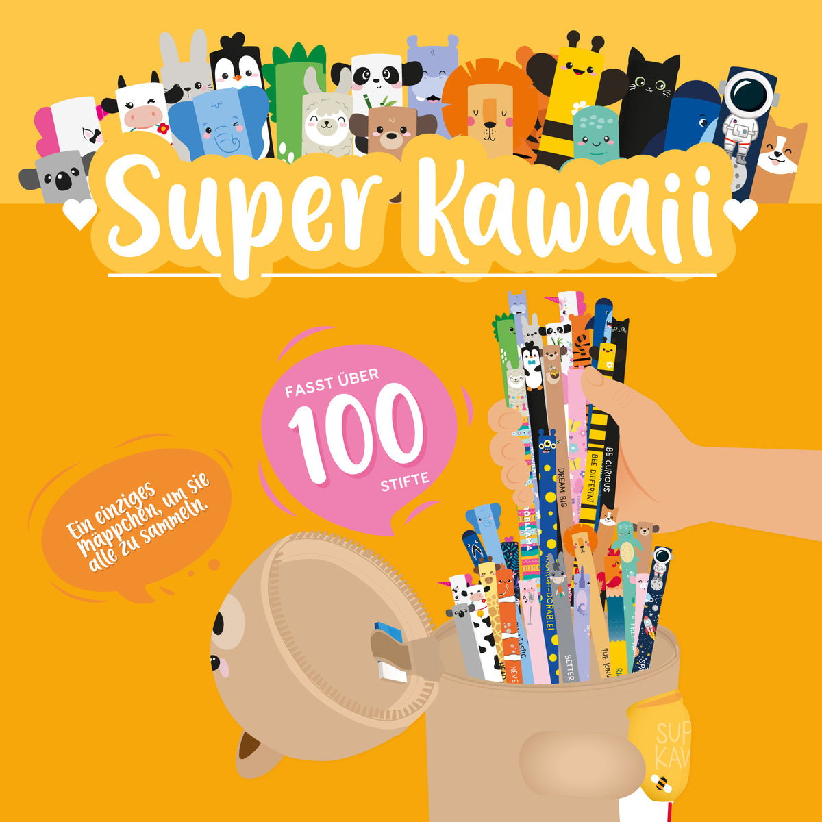 Legami - Tischstiftehalter Teddy Bear - Super Kawaii