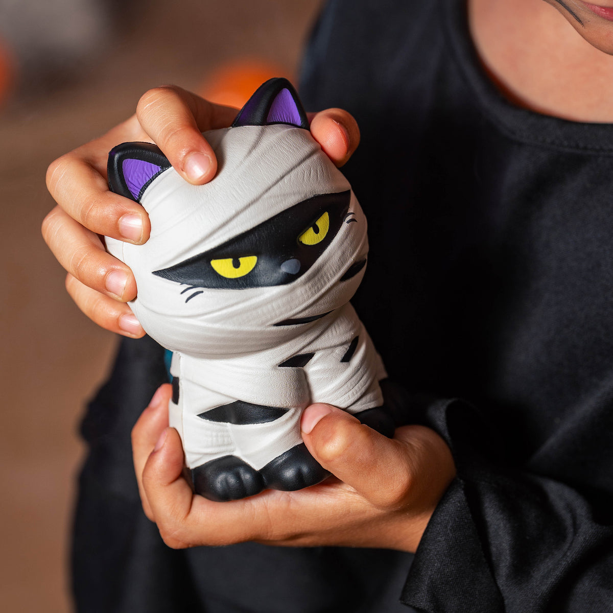 Legami - Halloween Anti-Stress-Spielzeug - Mummy Cat - Stress Less